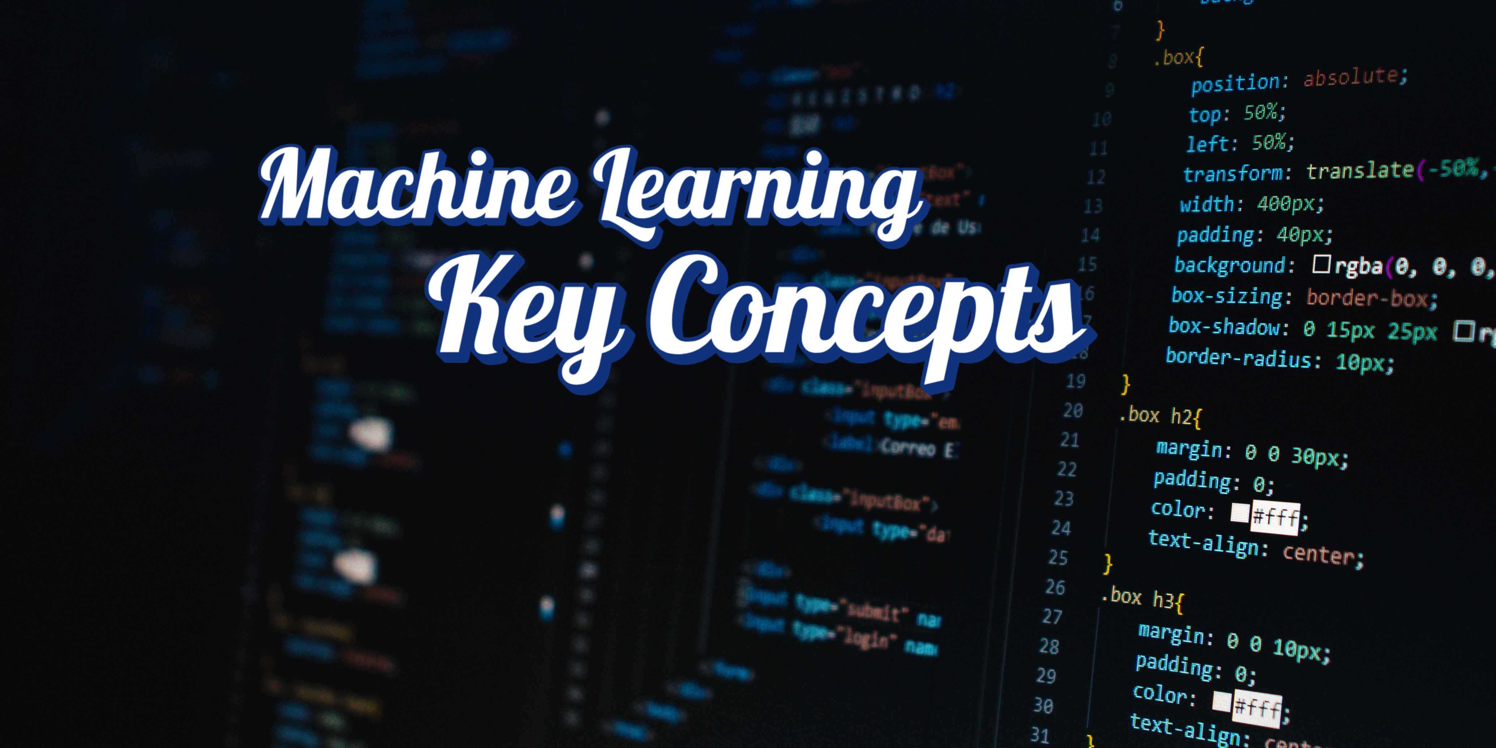 Machine Learning Basics