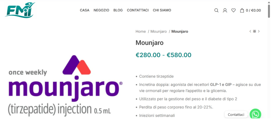 Mounjaro su Amazon: La Guida Onesta a Prezzi Reali, Dosaggi e Come Non Farsi Ingannare