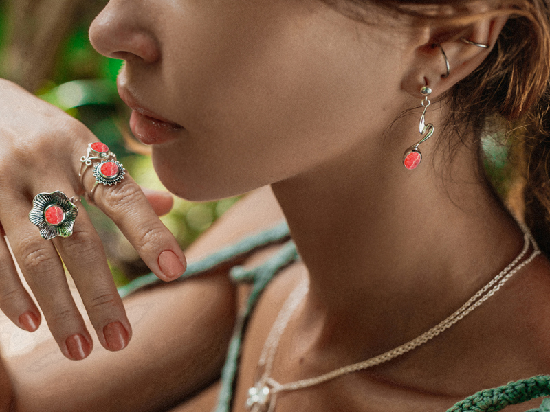 Rhodochrosite Earrings: A Stone That Reminds You to Feel