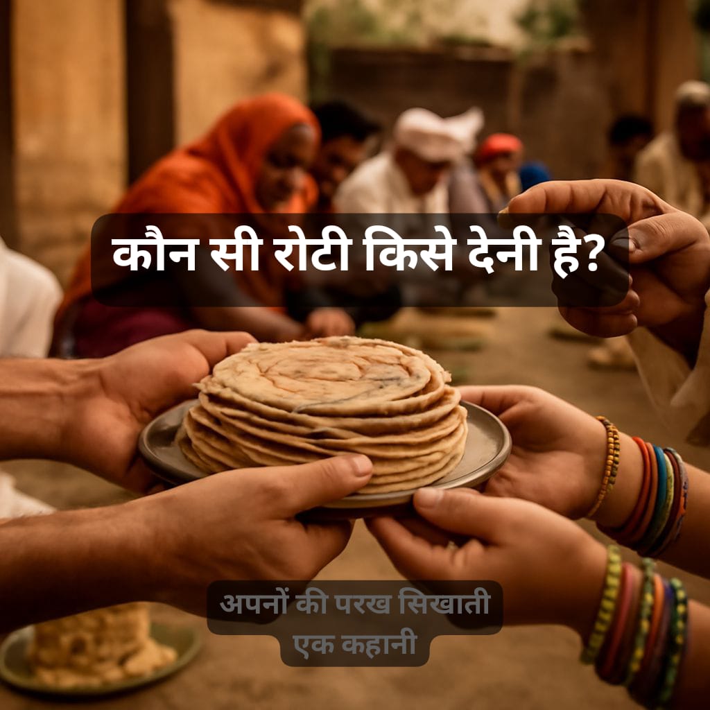 कौन सी रोटी किसे देनी है: रिश्तों को परखने का एक सच्चा सबक