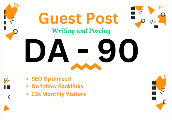 SEO Guest Posts Google Ranking High DA Backlinks SEO Ranking 