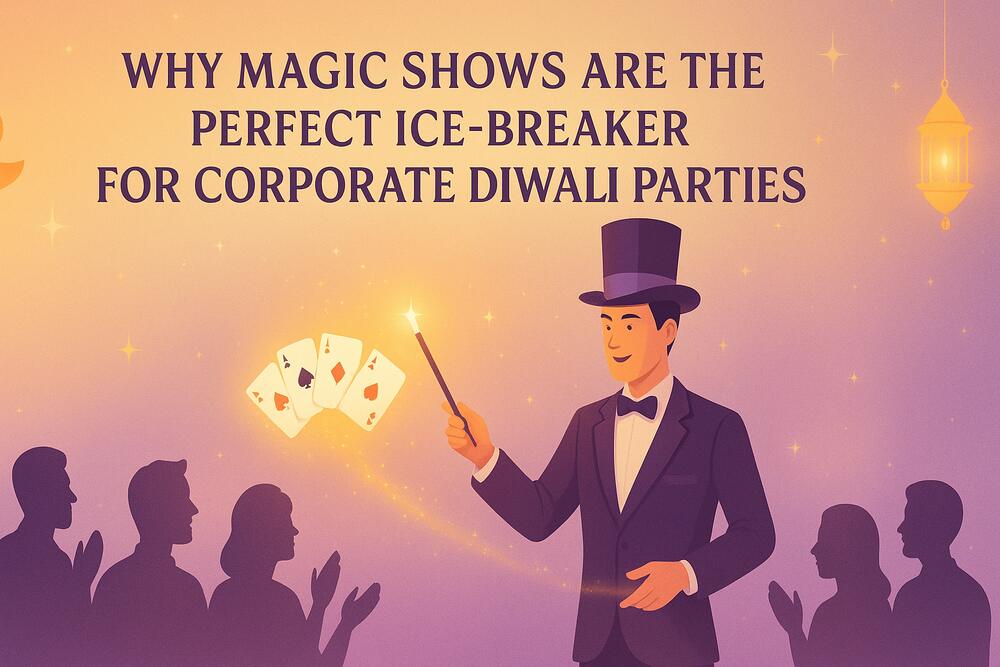 Why Magic Shows Are the Perfect Ice-Breaker for Corporate Diwali Parties?