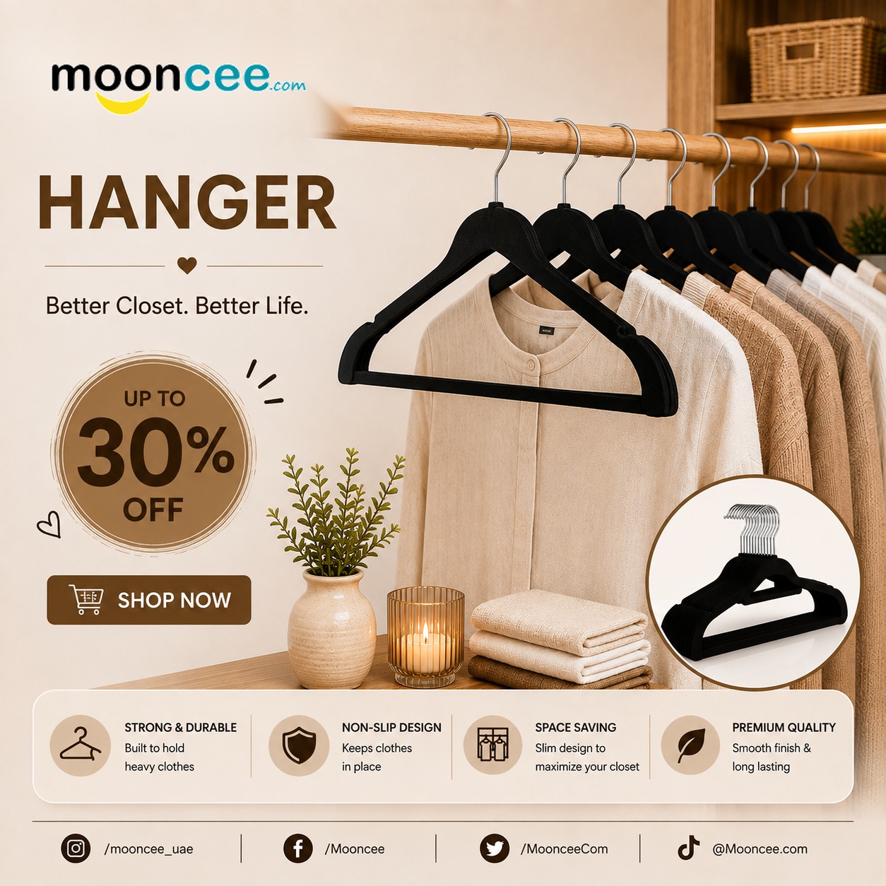 Maximize Closet Space with the Perfect Hanger Solutions